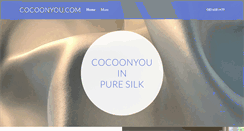 Desktop Screenshot of cocoonyou.com